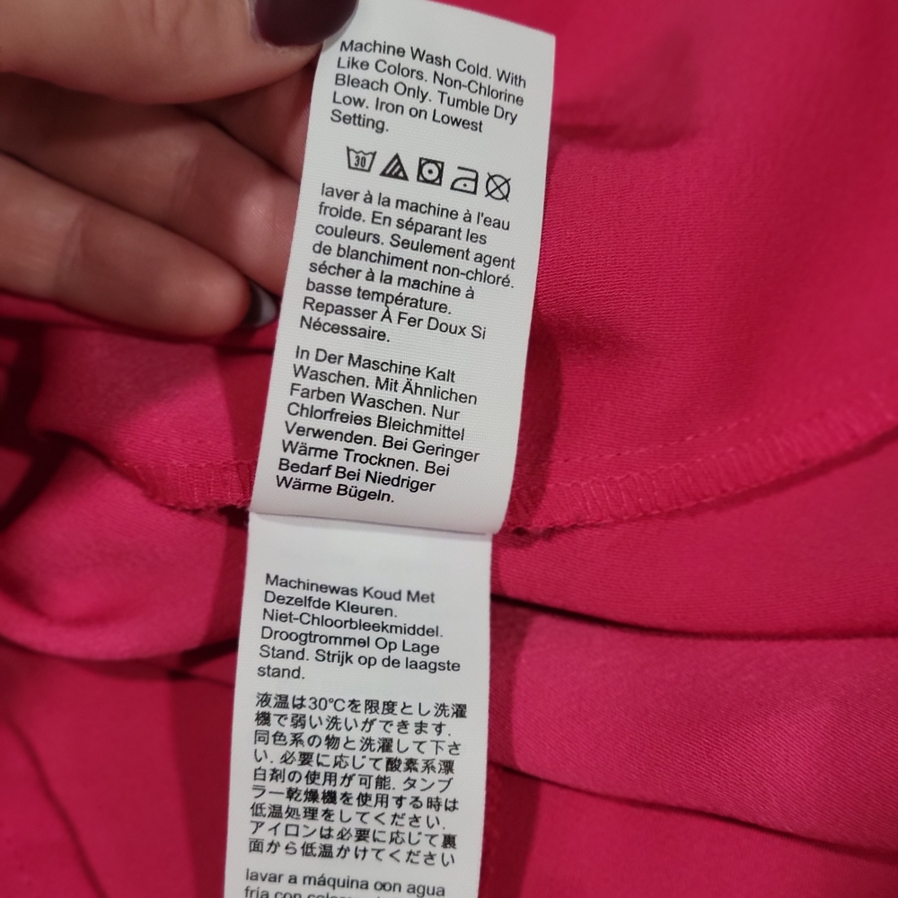 J. Crew Pink Dressy Blouse Size Small - Picture 7 of 8